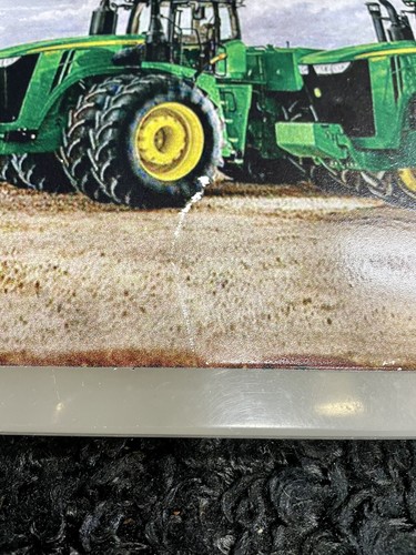 John Deere 8x10 Metal Sign - Some Scratches See Pictures - Picture 3 of 7