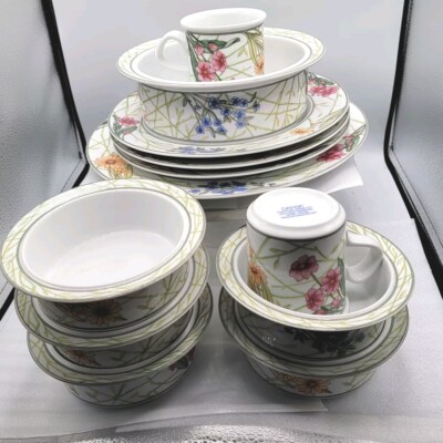 Dansk ''Cafe Floral''  Dinnerware.  Misc. Replacement Pieces. See Description. 
