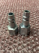 NEW LOT OF 2  Milton 1/2" FPT Male G-Style Plug