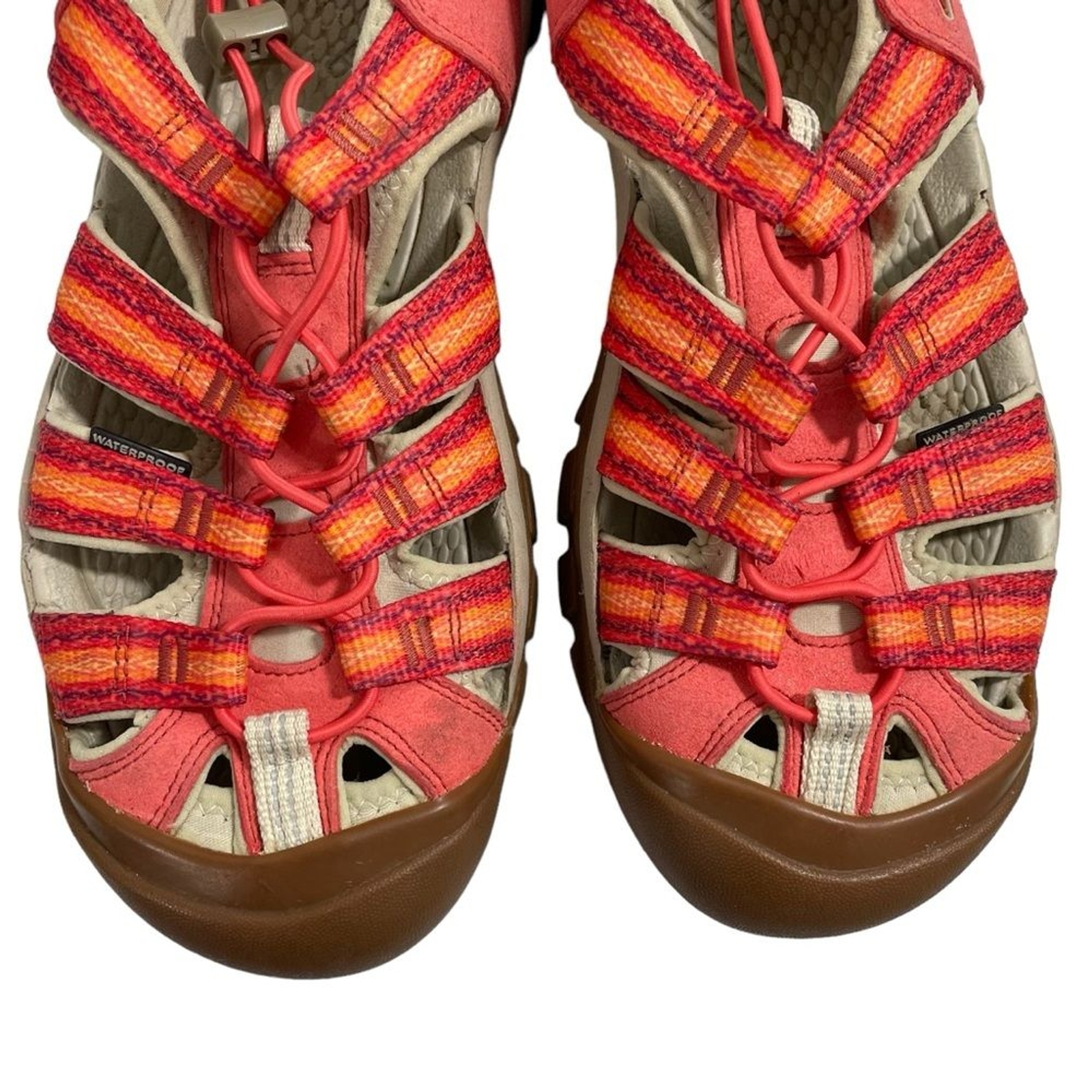 Sandali Keen Newport H2 corallo safari impermeabili antiodore donna 10 scarpe da trekking