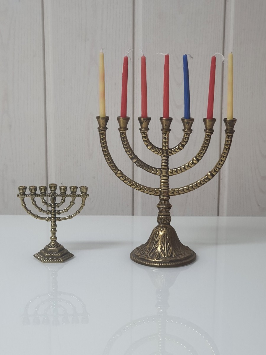 Kerzenleuchter MENORAH Leuchter 7armig MENORAH gr 857