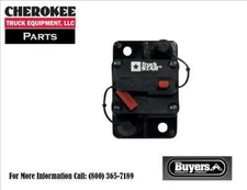 Buyers Products CB150PB, 150 Amp Circuit Breaker With Manual Push-to-Trip Reset