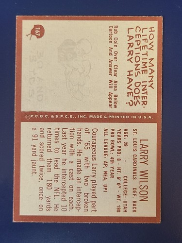 Tarjetas de fútbol americano de Filadelfia 1967 completan tu conjunto que elijas #97 - 198 - Imagen 143 de 205