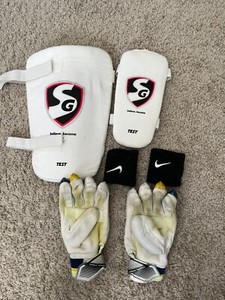 Right Hand Gloves , Arm Guard, Thigh Guard, Wrist Band 4 Piece
