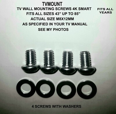 Are All Tv Mount Screws the Same Size 