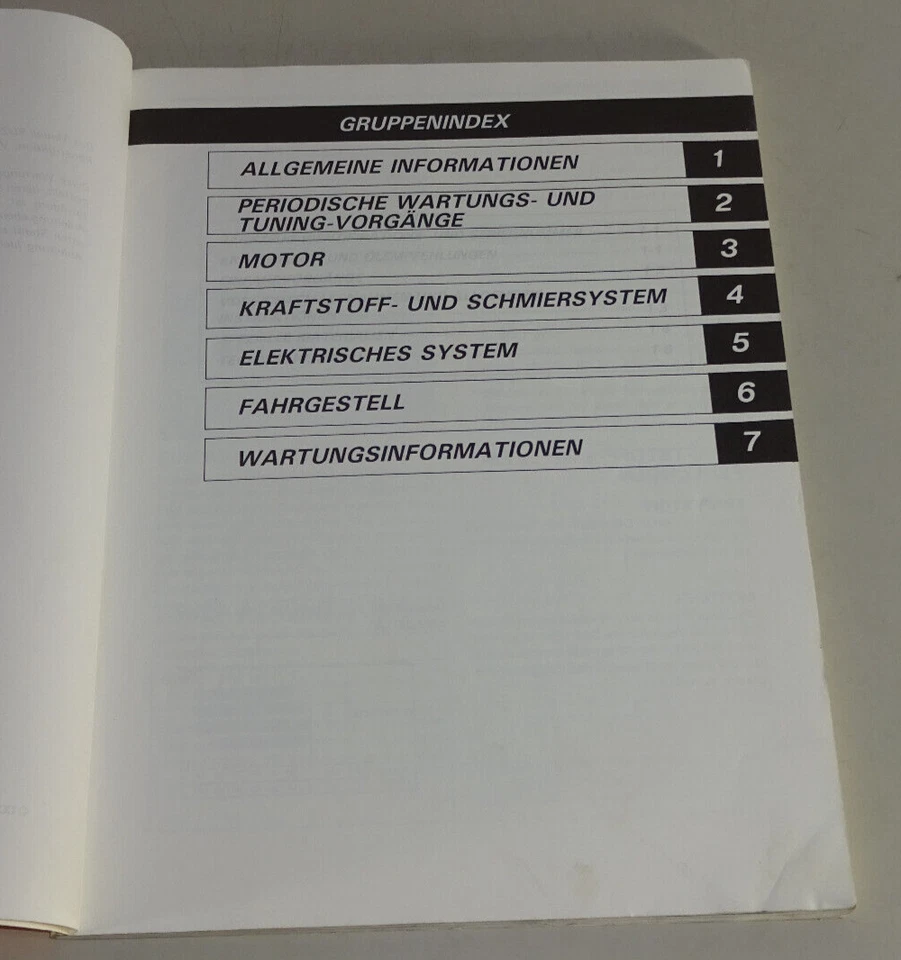 Manual De Taller / Instrucciones De Mantenimiento Suzuki DR 125 S - Edición 1990 - Imagen 2 de 4