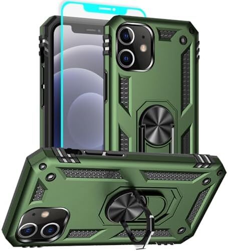for iPhone 12 Case| iPhone 12 Pro Phone Case| [Military Grade 16ft. Drop Tested]