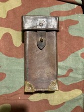 Francia - Giberna portacaricatori Hotchkiss 1914 + 3 lastrine da 15 colpi