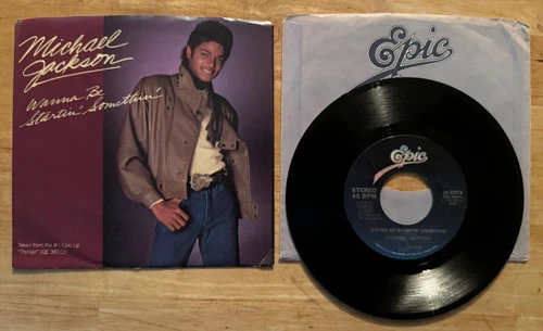 45 7" SP MICHAEL JACKSON WANNA BE STARTIN' SOMETHIN'