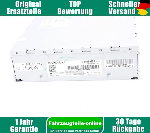 Autoradio Radio Audi A4 8K B8 4F0035053B - Bild 5 von 5
