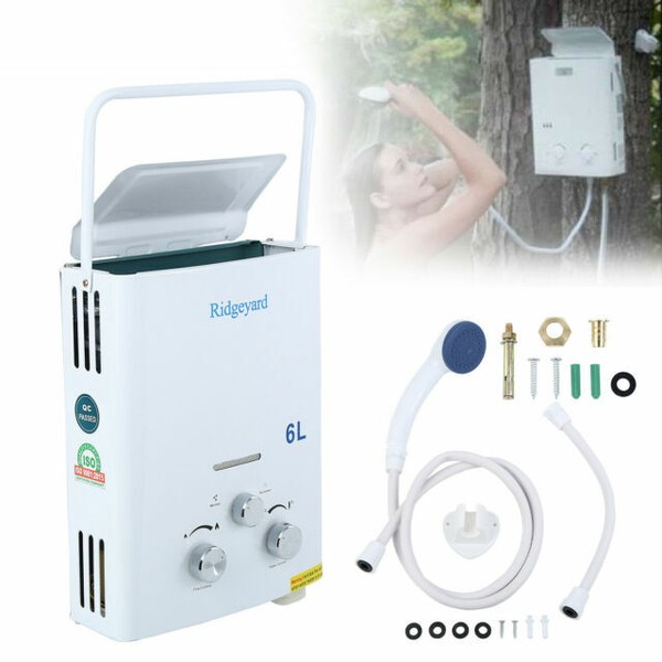 Ridgeyard (RSQ-B6Y) 6 L LPG gaz Chaudière - Blanc for sale online | eBay