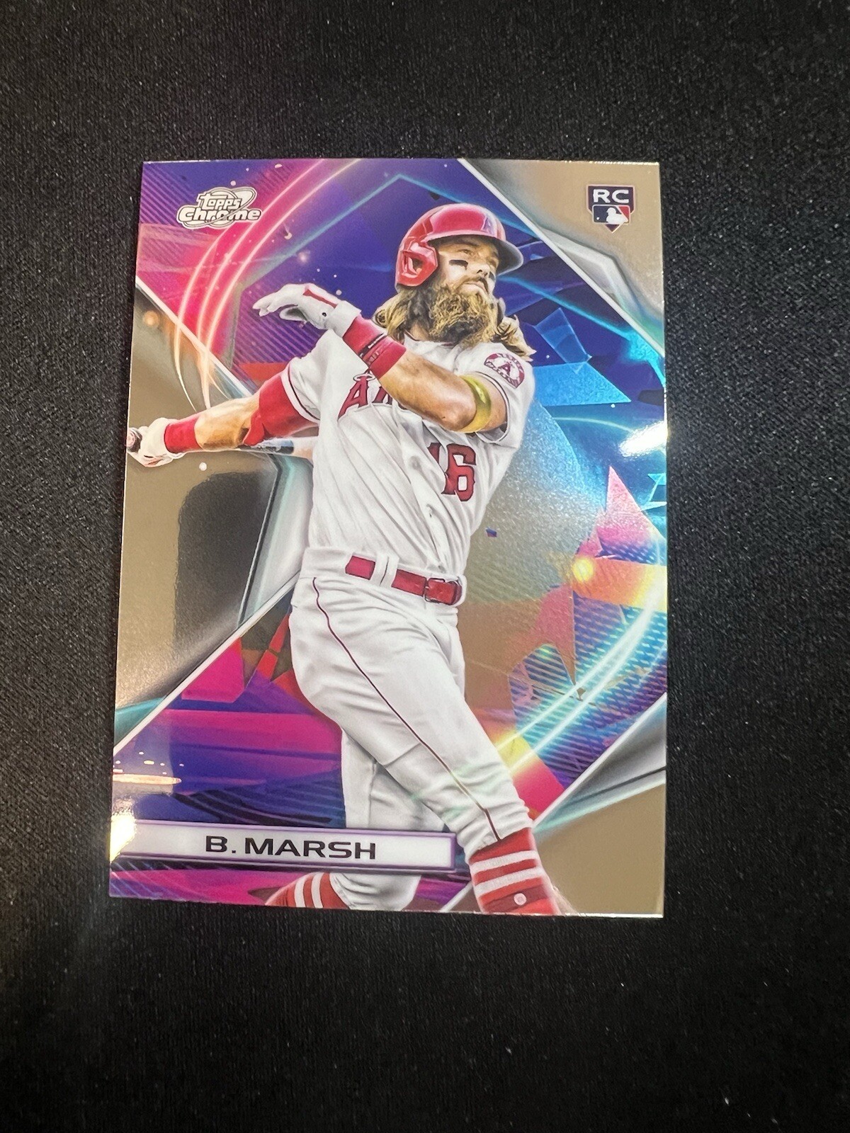 Brandon Marsh 2022 Topps Cosmic Chrome ROOKIE #130 - Angels RC