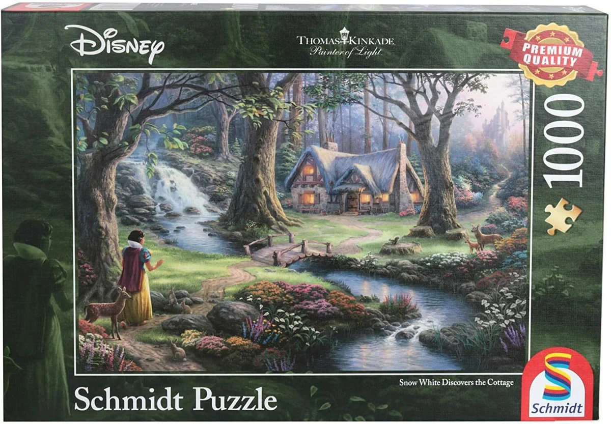 Puzzle 1000 pièces : Vue sur le cottage - Schmidt - Rue des Puzzles