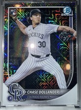 2025 Bowman Chrome - Chase Dollander #62 Mega Box Mojo Refractor (RC)