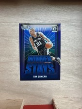 2024-25 Panini Donruss Optic - Winner Stays Tim Duncan # 12 Purple Prizm Spurs