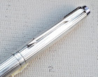 PARKER 75 FOUGERE 925 ARGENT MASSIF STERLING SILVER FELT TIP ROLLER B PEN FRANCP — photo 5