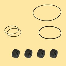 Correa rodillo de presión = Kit 1 para Panasonic SC-AK 17 Tape Deck Compact System  			