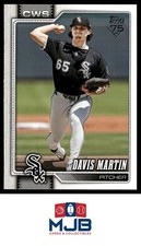 2026 Topps Davis Martin #281 Chicago White Sox