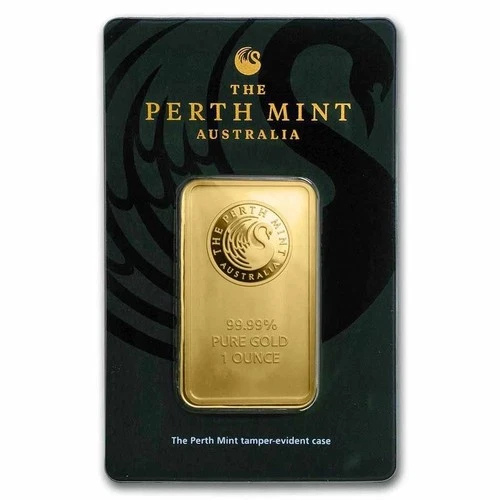 1oz GoId Bar  -  .9999 Fine  -  New w/ Assay Card