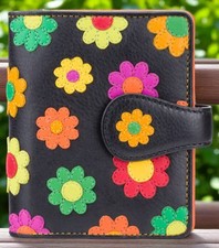 Visconti  Leather Cash & Coin  9 Card Sunshine Purse Wallet Gift Boxed 