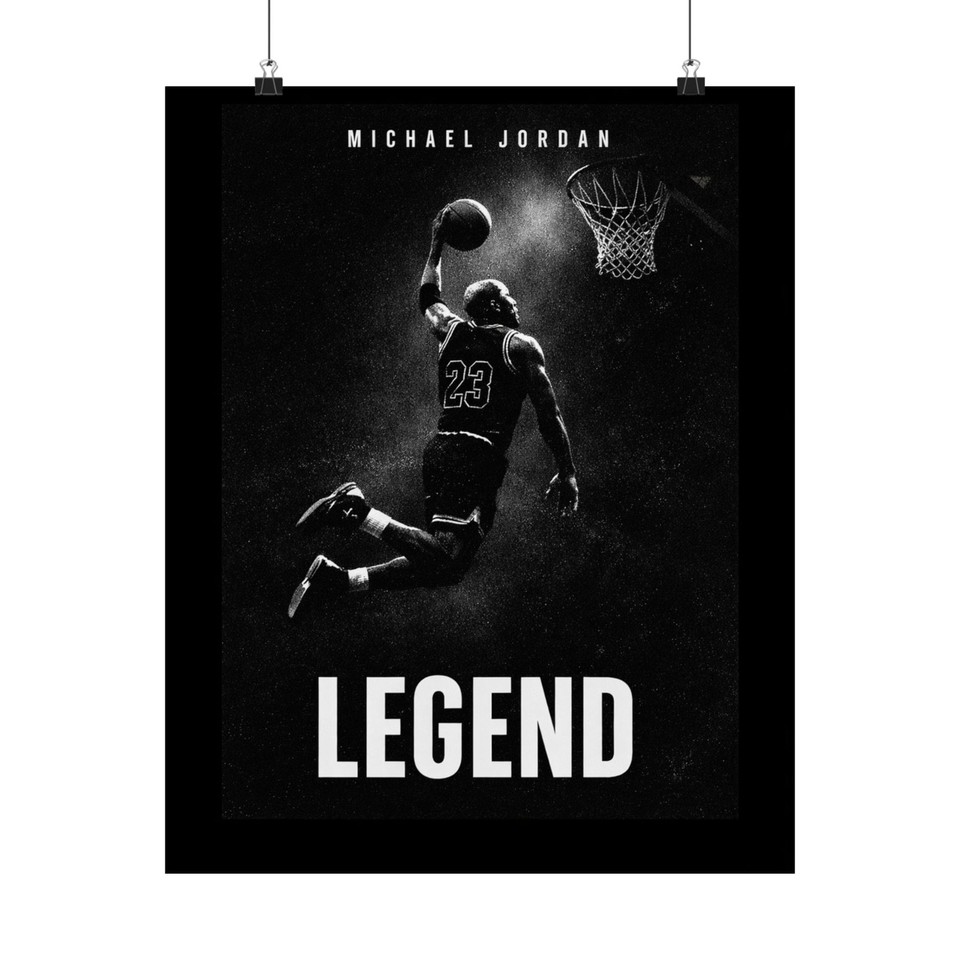 Michael Jordan Poster | NBA Wall Art | Basketball Room Decor | eBay