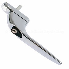 510 Chrome Yale PVC Universal Inline Window Handle 40mm spindleY