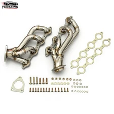 Chevy GMC Shorty Headers S/S 2002-2013 Trucks SUV 4.8L 5.3L 6.0L 6.2L 304SS