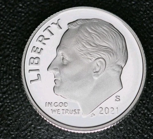 2021 S Silver Proof Roosevelt Dime 99% Silver