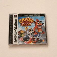 Crash Bash Collectors Edition PS1 PlayStation 1 Complete Untested SCUS-94570CE