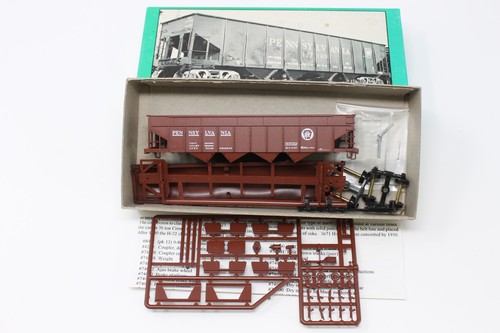 Coche tolva escala HO Bowser 56004 H-22a Pennsylvania PRR sin coche # kit | Zustand: Used