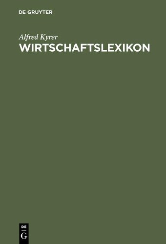 Alfred Kyrer Wirtschaftslexikon (Hardback)