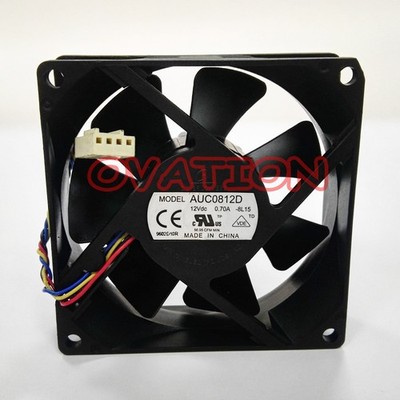 for   AUC0812D pwm For   P/N TJ5T2-A00 server 8cm 80mm 12V 0.7A 4-pin fan #zn