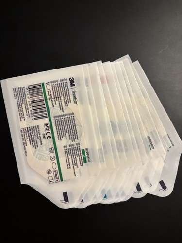 3M Tegaderm 9534PS 2-3/8 x2-3/4 Transparentfolienverband 12 Stück lose