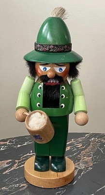 Vintage Steinbach Nutcracker Octoberfest German Lowenbrau Bavarian Lager Chubby