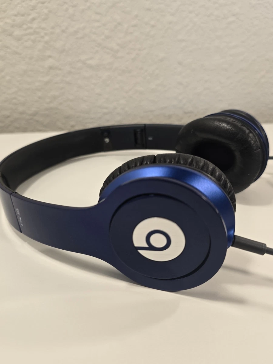 Preços baixos em Beats by Dr. Dre Solo HD Fones de Ouvido Azul | eBay