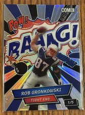2025 Wild Card Comix Rob Gronkowski Rainbow #1/5 New England Patriots