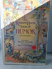 1st Edition Signed Random House Book of Humor For Children Hardcover Book