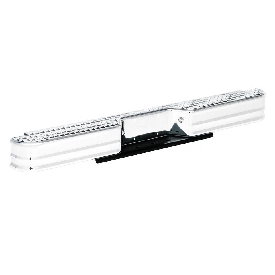 Westin 76000 Diamondstep Rear Bumper Chrome - Imagem 2 de 2