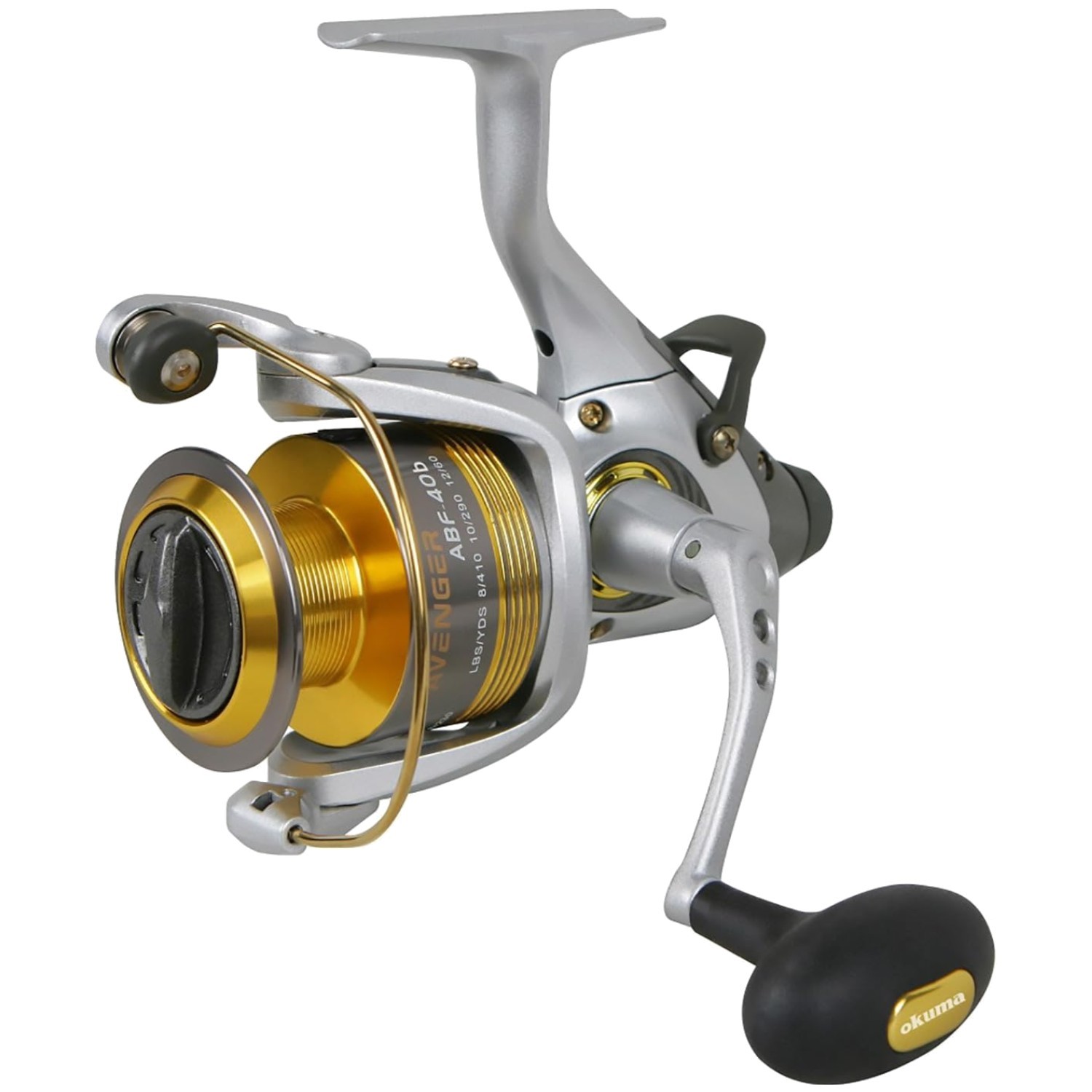 Durable Avenger Graphite Baitfeeder Spinning Reel - 13lb Max