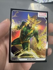 2023 Upper Deck Marvel Platinum Black Rainbow Electro #71