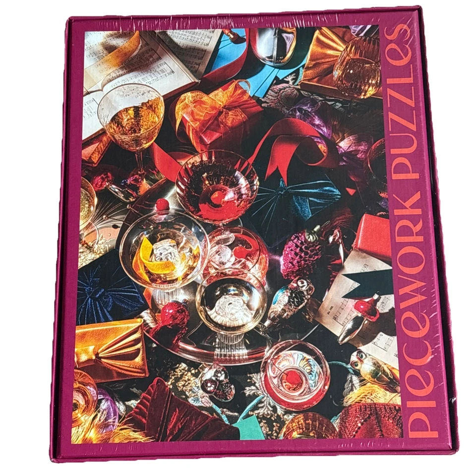 Merrymaker Sealed Piecework For Anthropologie 1000pc Jigsaw Puzzle 19.25 X 26.6” - Image 3 of 4