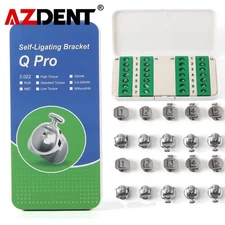 Dental Ortho Self Ligating Brackets Roth/MBT 022 Standard High/Low Torque W Tube