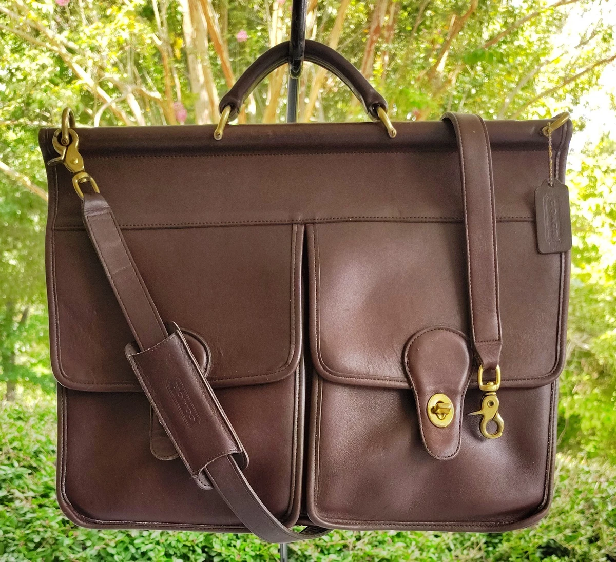 バッグ Vintage Coach Turnlock 2Way BusinessBag バッグ Vintage Coach Turnlock 2Way BusinessBag Delivered directly