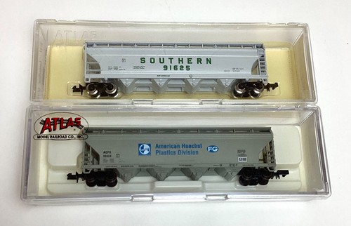 Lote de 2 ATLAS 3707 Centerflow Southern y 3959 Centerflow American Hoechst | Condition: Used