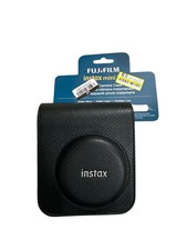 Fujifilm instax mini 12 Camera Case - Black leather carry case new