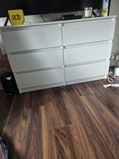Bedroom Chest of Drawers Storage Cabinet with 6 Drawer Sideboard