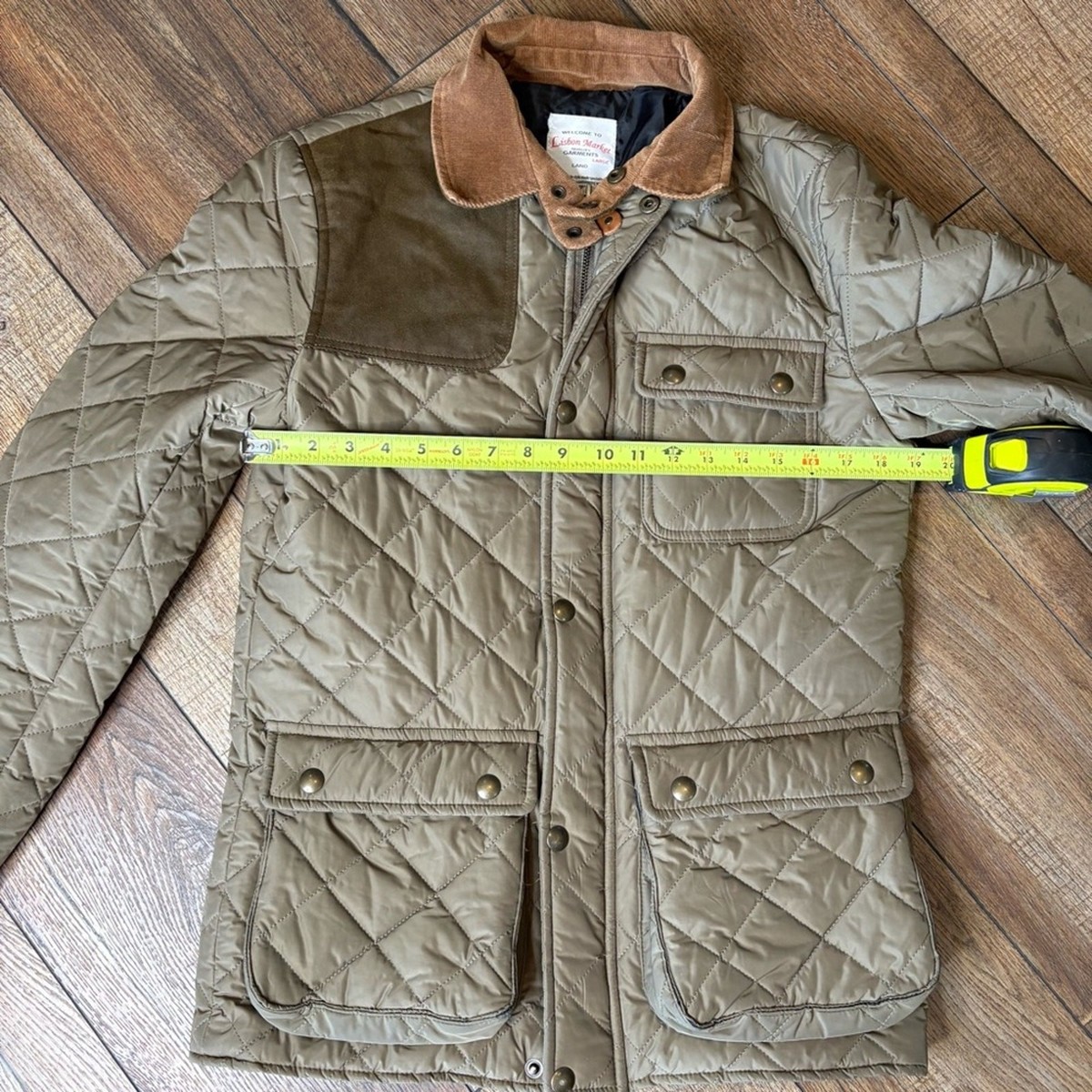 Lisbon Market Quality Garments Quilted Jacket View 3