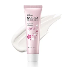 Sakura Essence Tone-up Cream Facial Moisturizer, Glow Face 1.06oz - 344