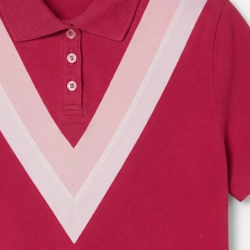 Polo mujer Giorgio di Mare algodón rosa S - Imagen 4 de 4