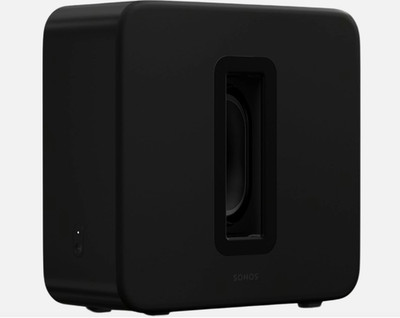 Sonos Sub 4 Wireless Subwoofer Black Deep Bass WiFi Home Theater Speaker